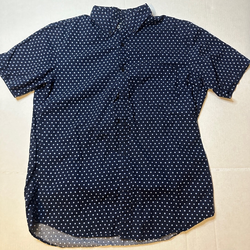 Uniqlo Blue button up Shirt